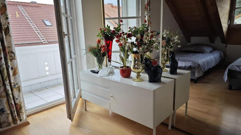 Ferienhaus Weilheim mit Garten Spiel und Spass - Salle Jumelle Avec Balcon