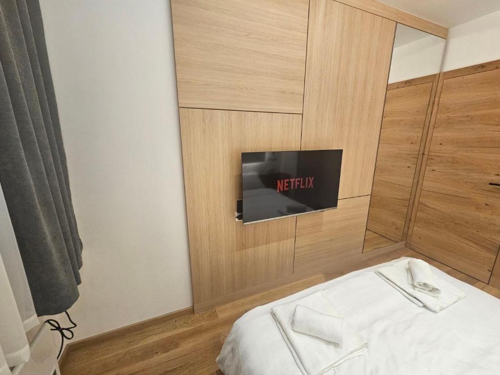 Postel nebo postele na pokoji v ubytování Zlatni Javor, Apartment 408