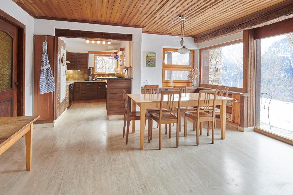 Kuchyň nebo kuchyňský kout v ubytování Casa Bubeck