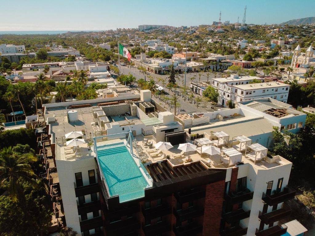 Nespecifikovaný výhled na destinaci San José del Cabo nebo výhled na město při pohledu z hotelu