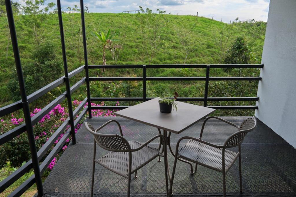 Balkón nebo terasa v ubytování Hotel Casa Natura