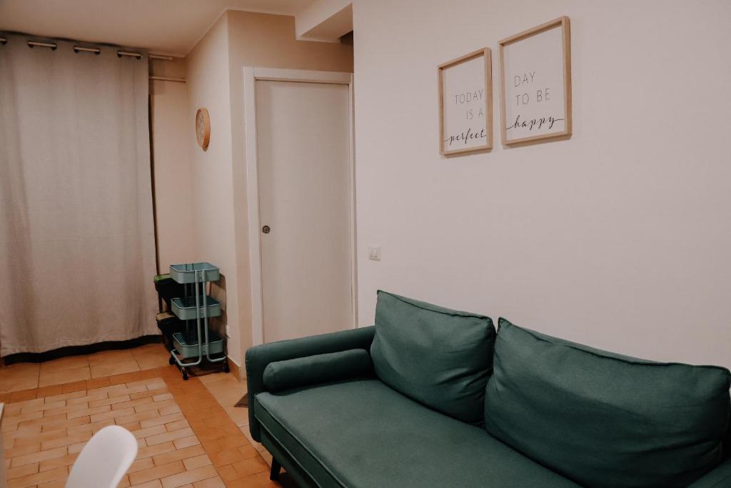 Część wypoczynkowa w obiekcie Appartamento - Grammichele Privitera rooms & apartments Gold