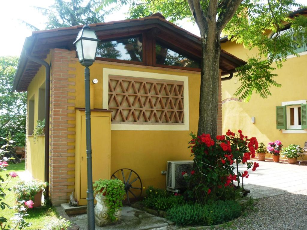 Zahrada ubytování B&B Casale Ginette
