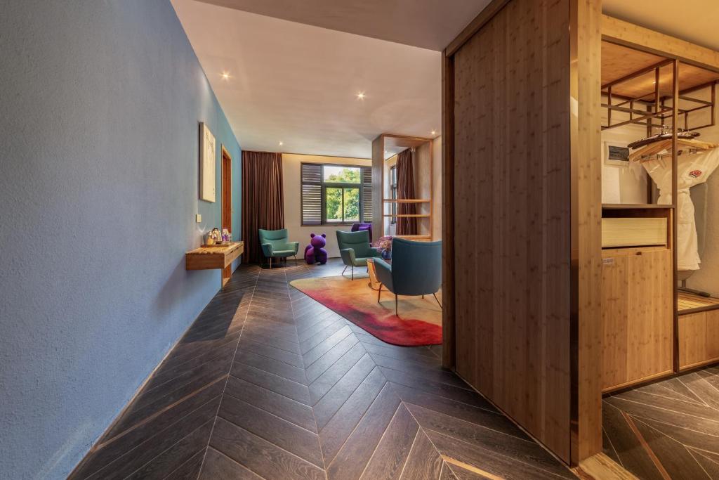 Posezení v ubytování Nanxianglou Art Hotel
