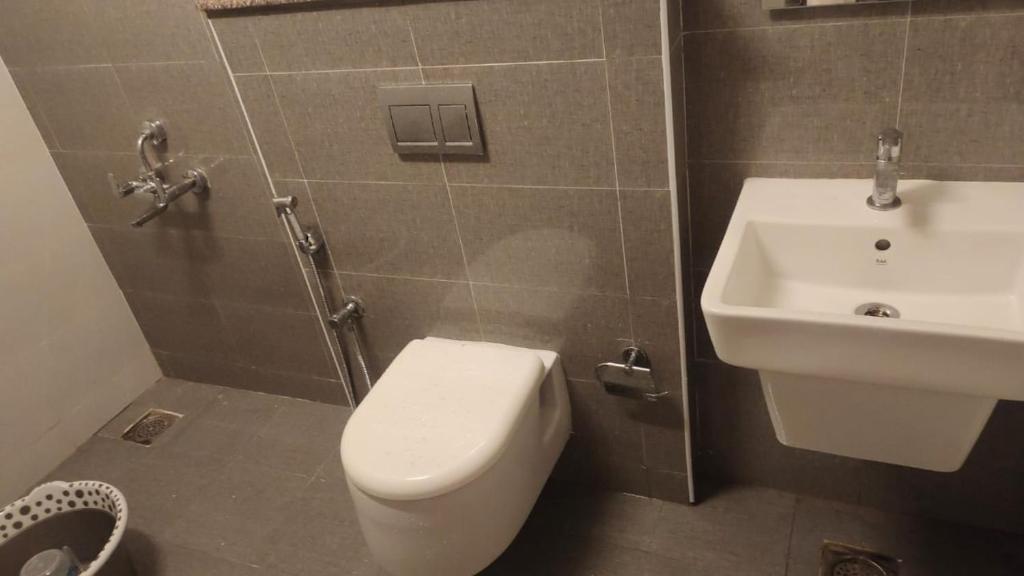 Koupelna v ubytování A.R Residency