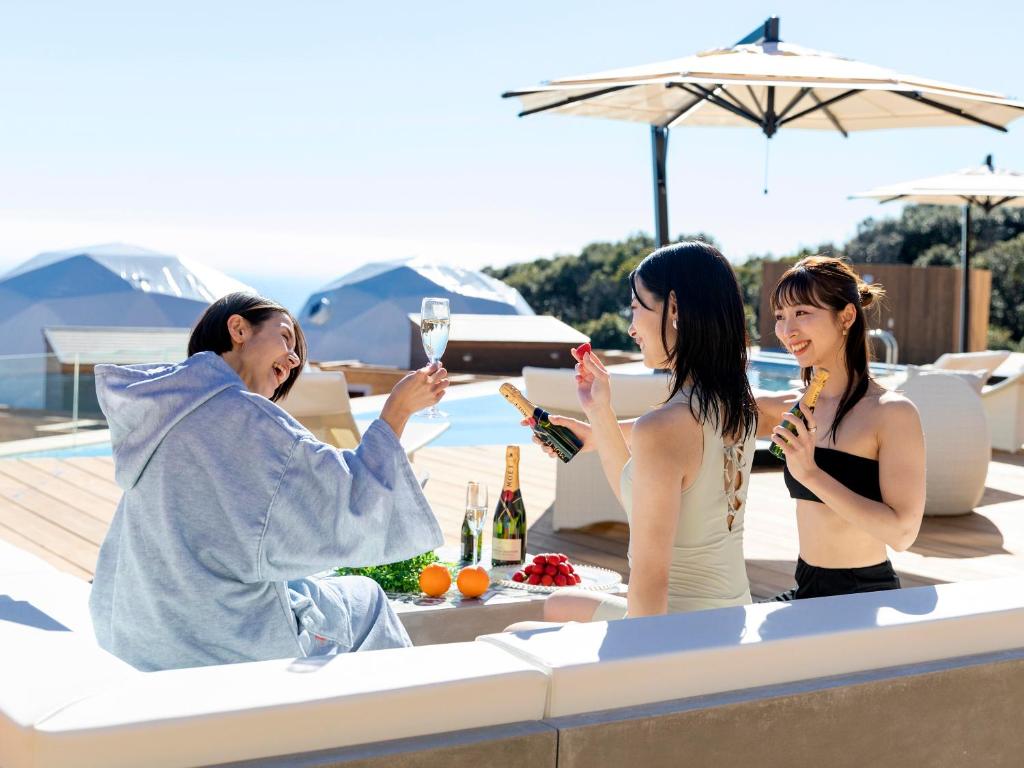 Nápoje v ubytování Glamping Resort GLANSO NAGASAKI