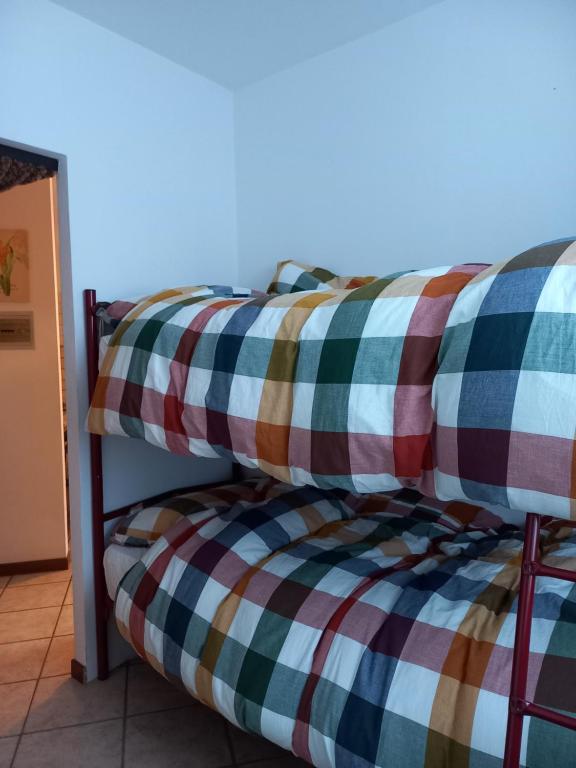 Postel nebo postele na pokoji v ubytování La finestra sul Brenta
