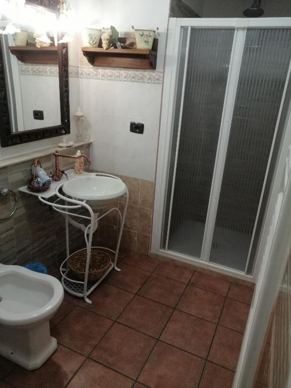 Kúpeľňa v ubytovaní B&B Nonna BI