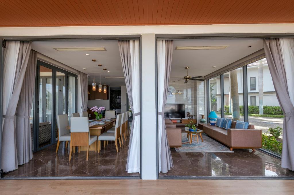 Posezení v ubytování KOI Resort & Residence Da Nang