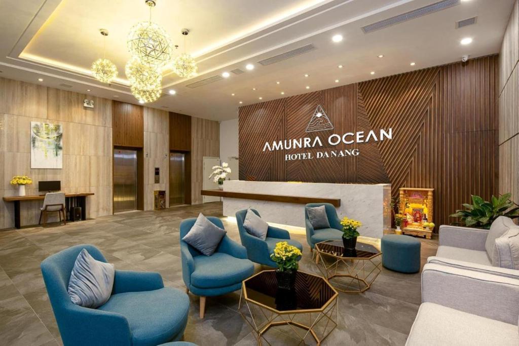 Posezení v ubytování Amunra Ocean Hotel
