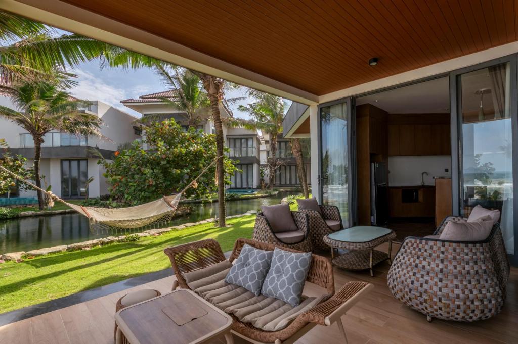 Posezení v ubytování KOI Resort & Residence Da Nang