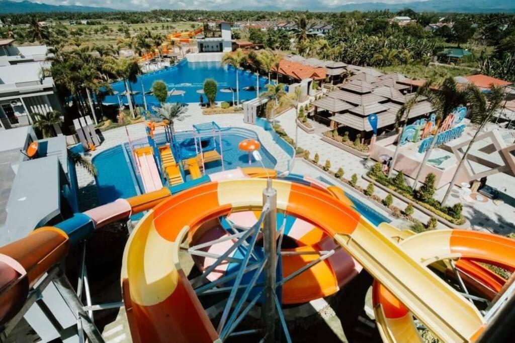 an image of a water slide at a water park at Transient in Bria Homes in General Santos