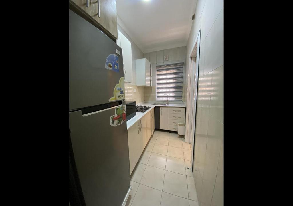 Kuchyň nebo kuchyňský kout v ubytování Exquisite Lekki Phase1 Apartment
