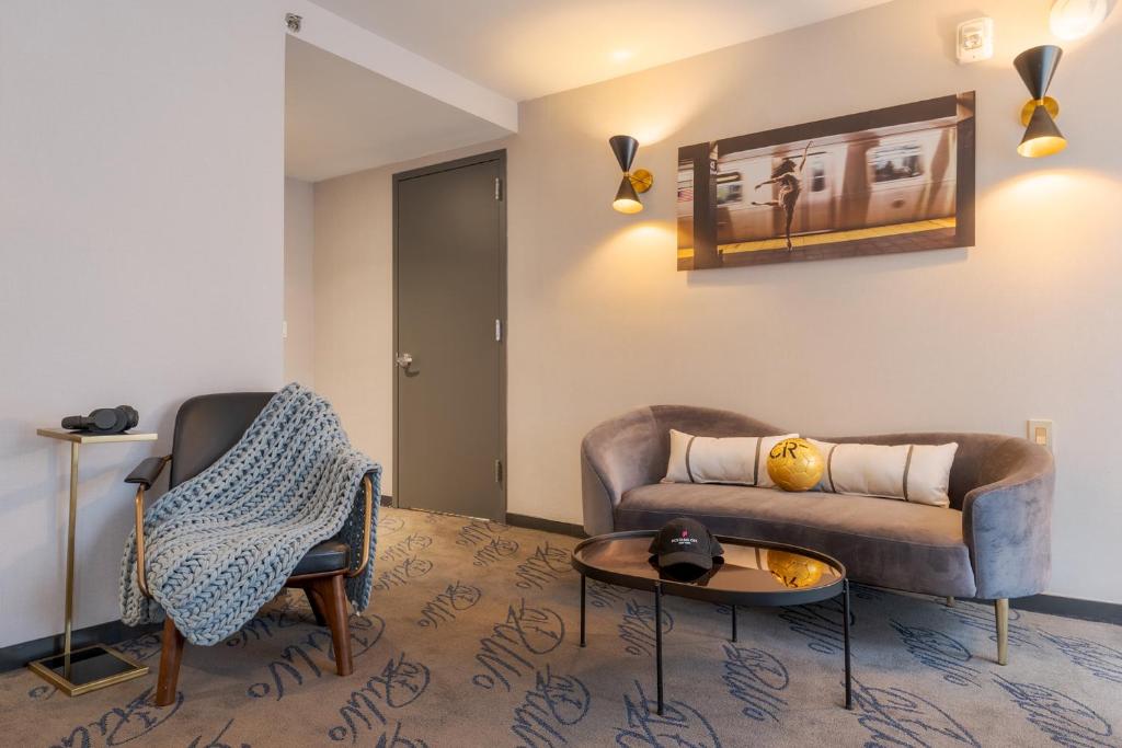 Pestana CR7 Times Square - ADA - Junior Suite With Balcony And View