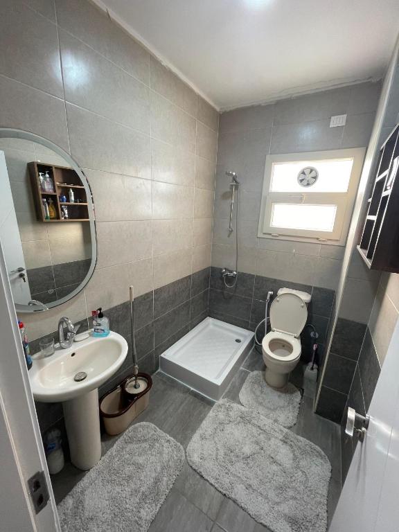 Koupelna v ubytování 4S full apartment