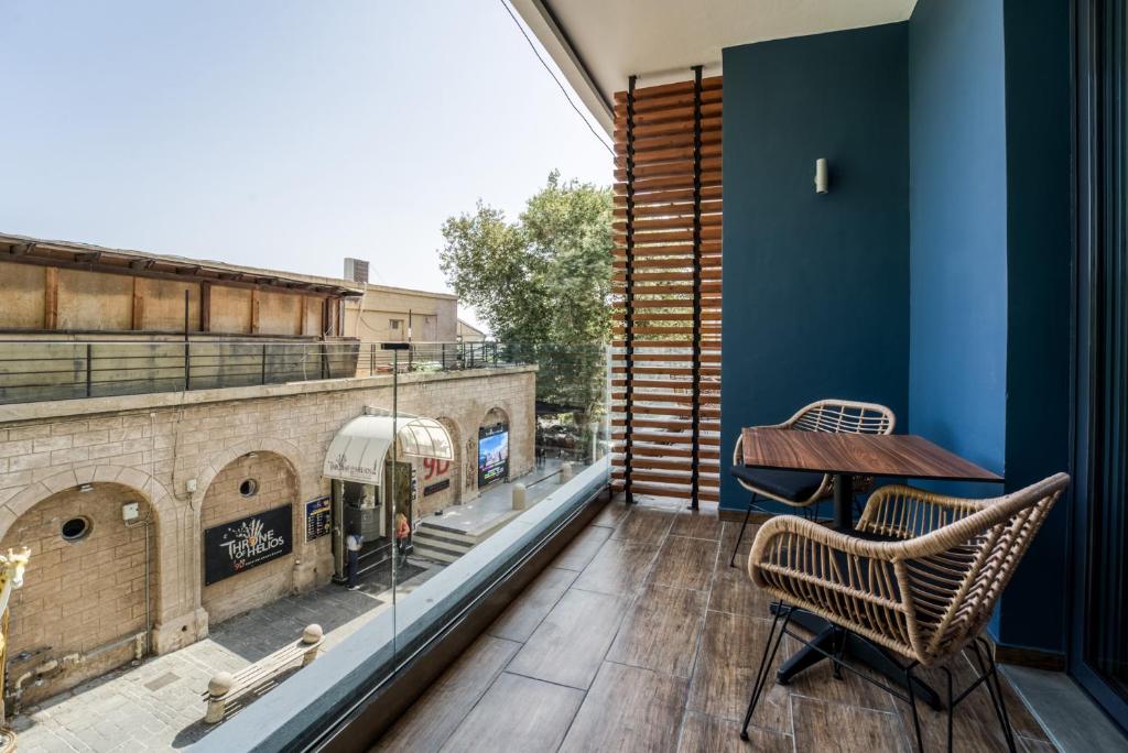 Balkón nebo terasa v ubytování Island City Boutique Hotel