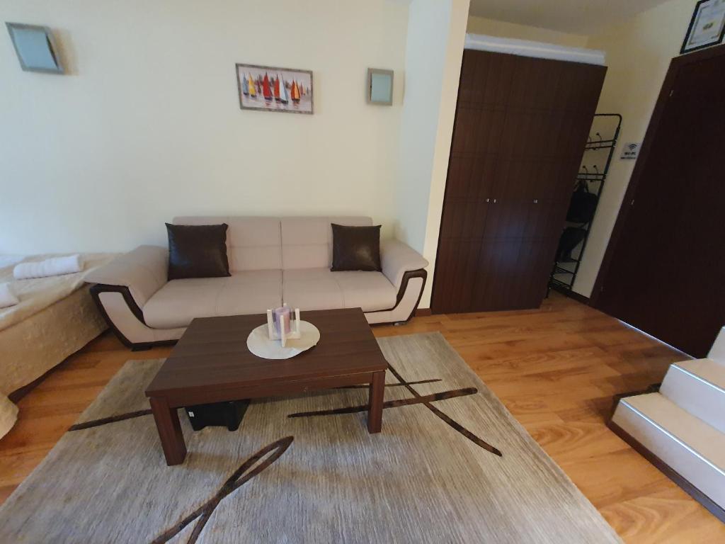 Posezení v ubytování Apartment ZAX B7 in Terra Complex