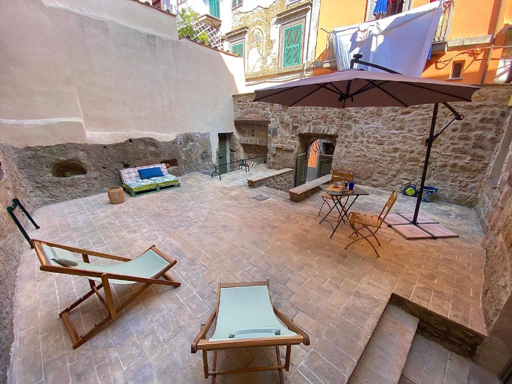 Patio nebo venkovní prostory v ubytování Alloggio turistico via magenta 50