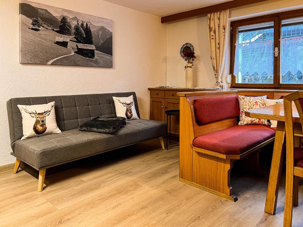 Posezení v ubytování Spitzen Blicke – Apartments