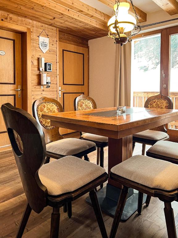 Posezení v ubytování Spitzen Blicke – Apartments