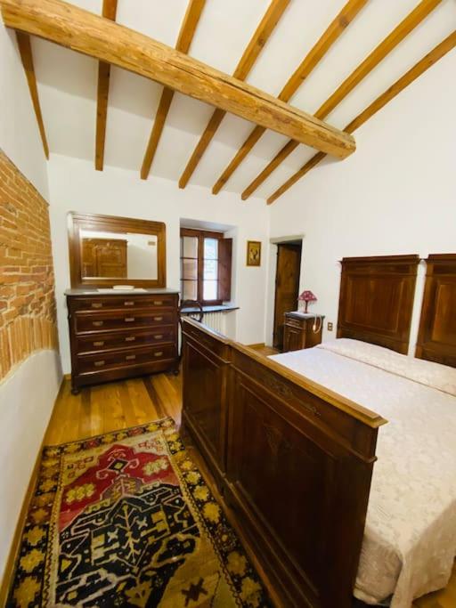 Posteľ alebo postele v izbe v ubytovaní Il Colle - Apartment Pino