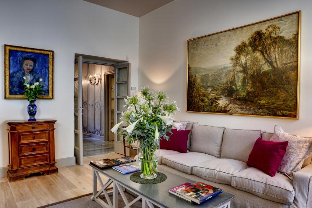 Część wypoczynkowa w obiekcie Casa Sotgiu Guest House