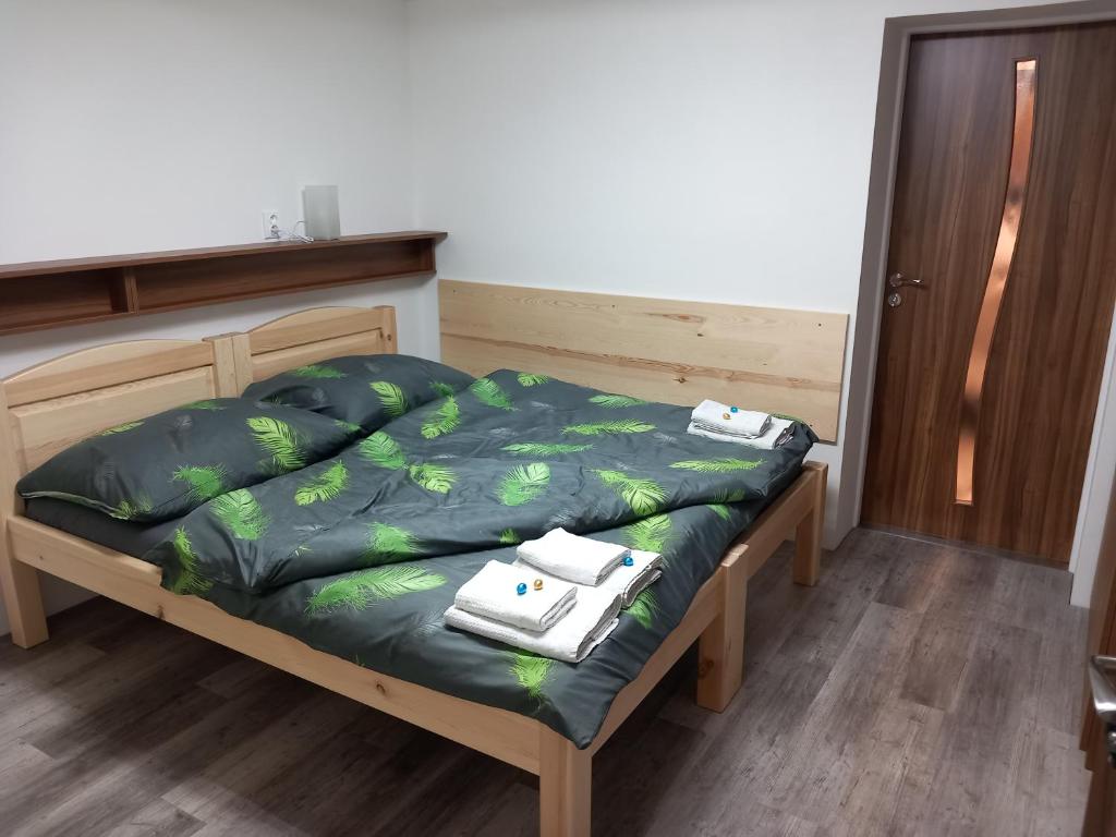 Postel nebo postele na pokoji v ubytování Apartmany De-Lu