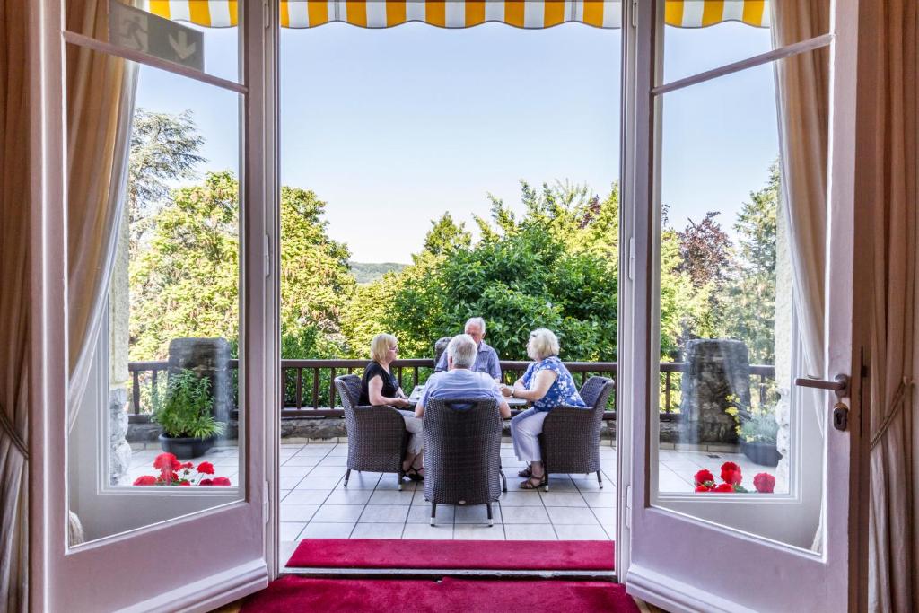 Posezení v ubytování Hotel Villa Elben Lörrach bei Basel