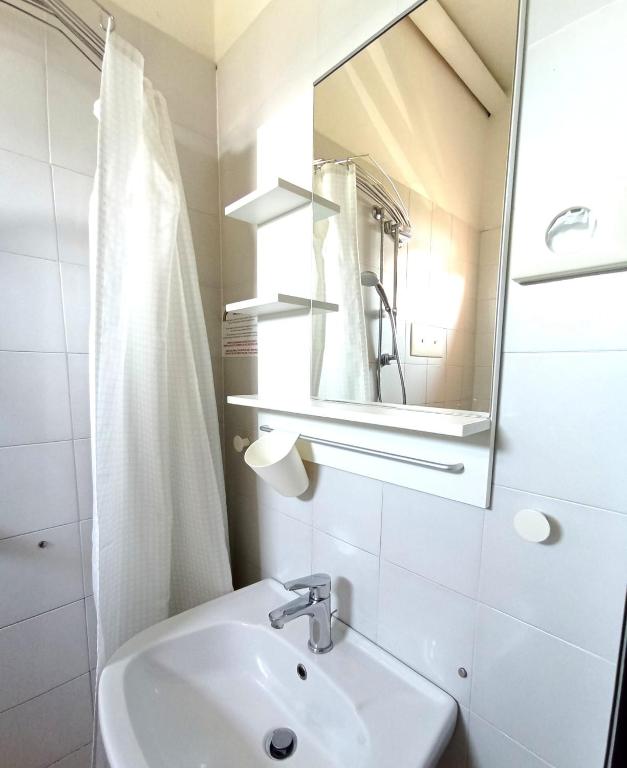 Koupelna v ubytování Hotel Villa Gioiosa