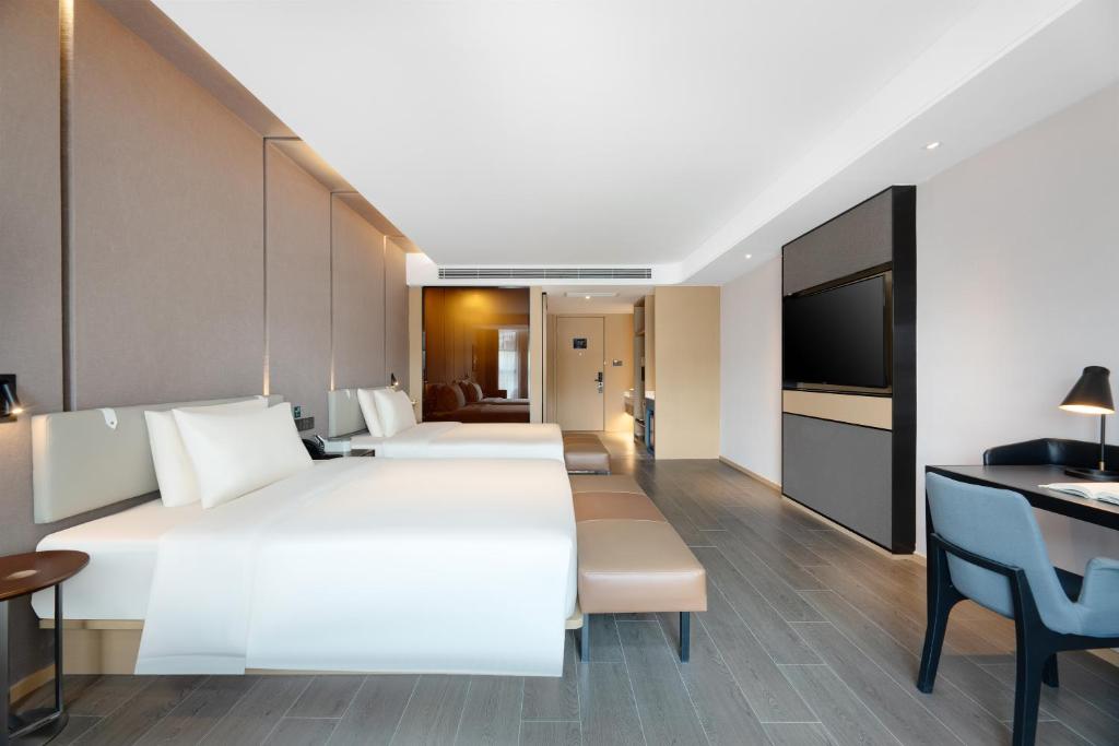 Atour Hotel Xi'an Chanba Exhibition Center Expo Park - Jimu Twin Room