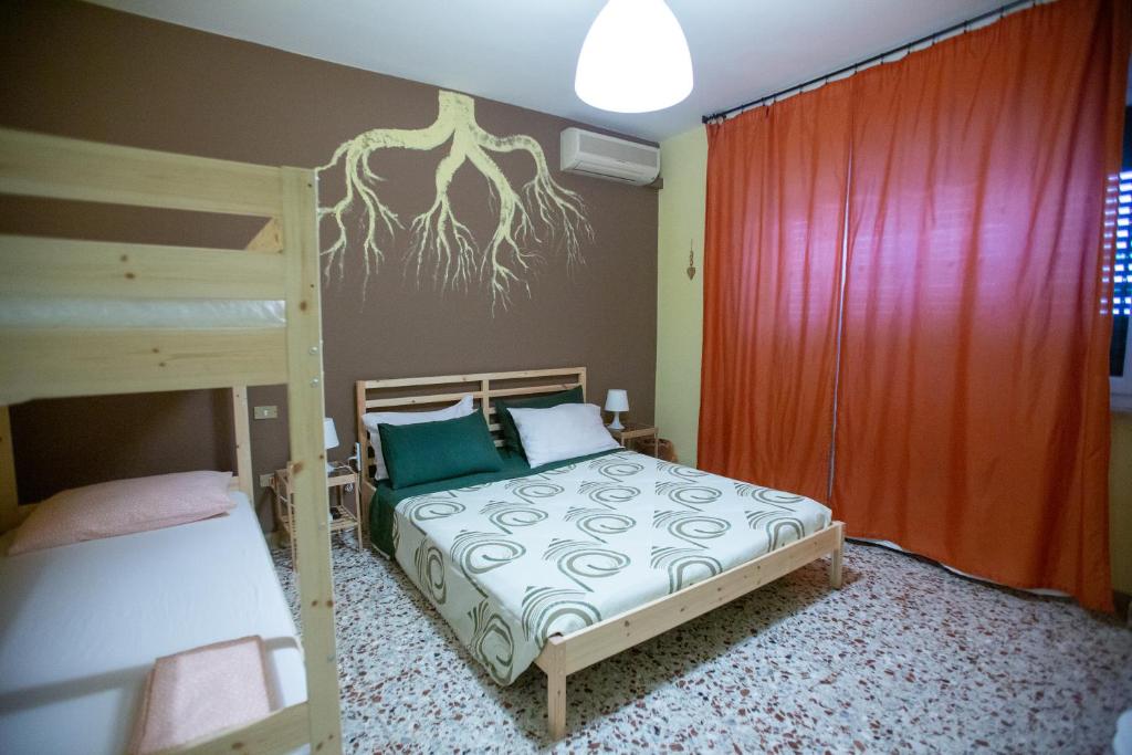Una cama o camas en una habitación de Ai 4 Elementi
