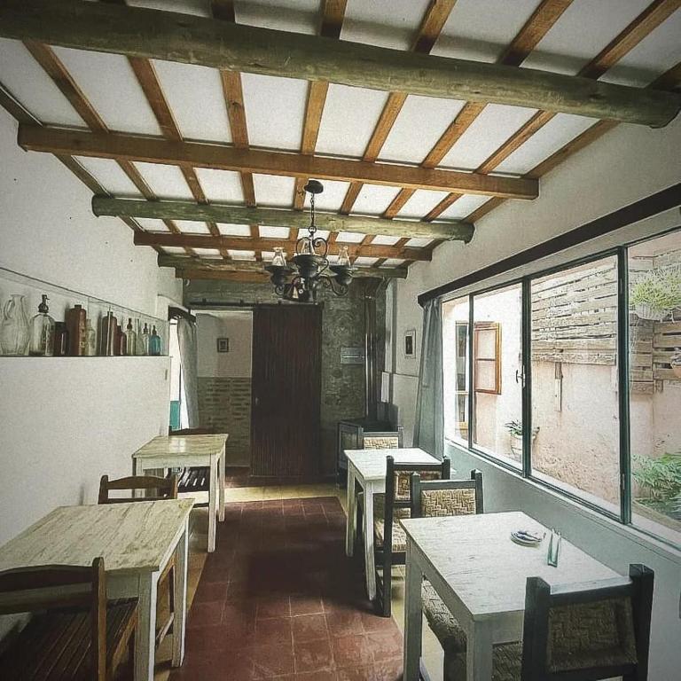 Restaurace v ubytování Posada San Gabriel