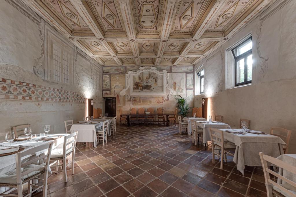 Restaurace v ubytování Convento San Bartolomeo