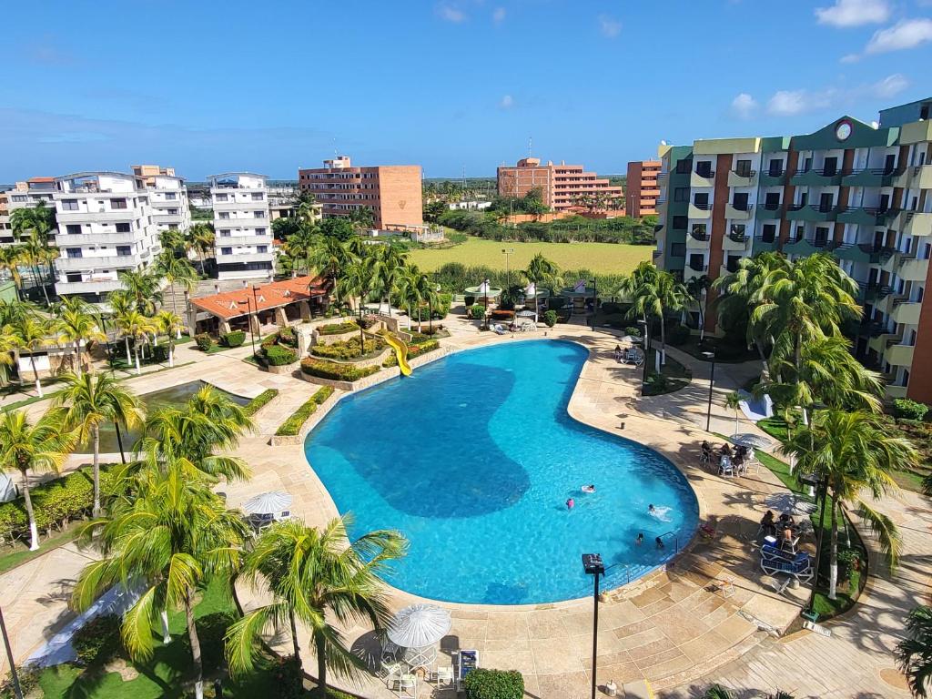 A view of the pool at Arriendo Ciudad Flamingo or nearby