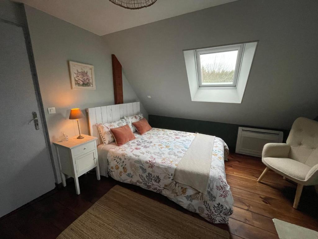 Chambres d'hôtes avec Piscine et Spa La Folière Saumur - Double Room With Private Bathroom