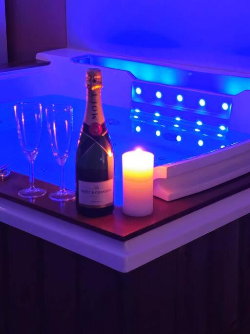 Nápoje v ubytovaní Loft/Jacuzzi L'instant