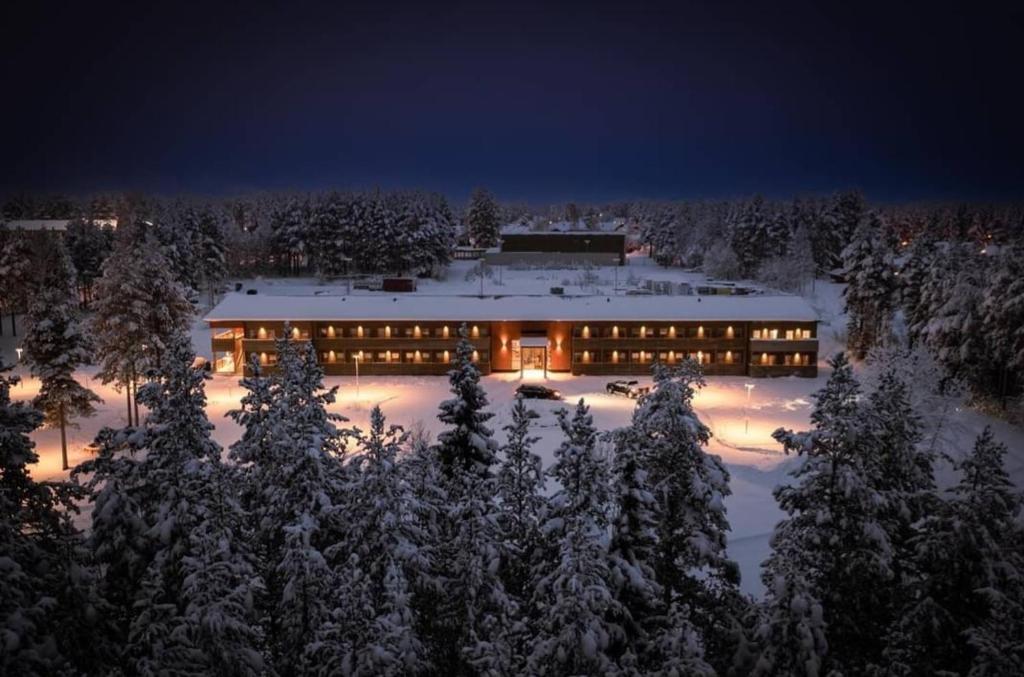 Hotellet i Jörn AB v zimě