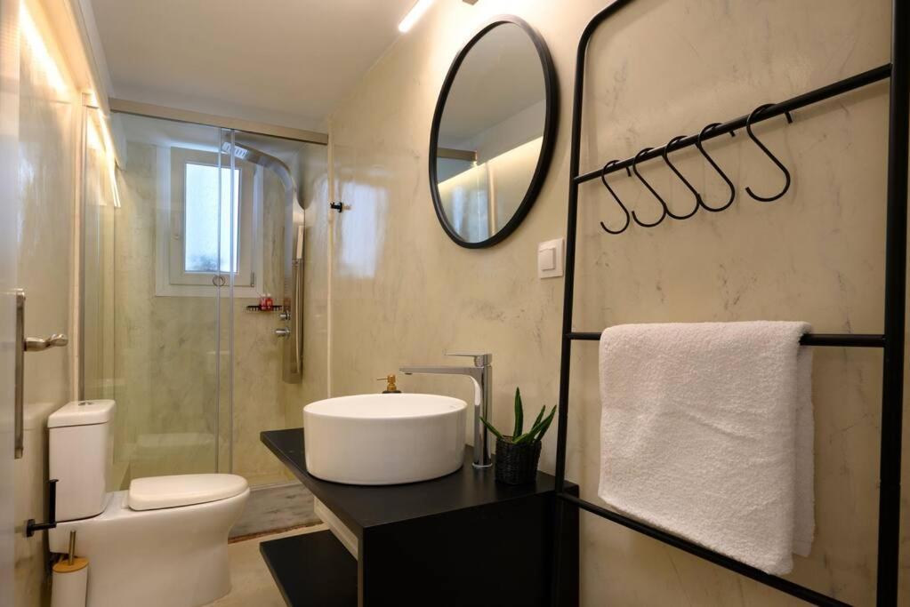 Koupelna v ubytování San Rocco Suite