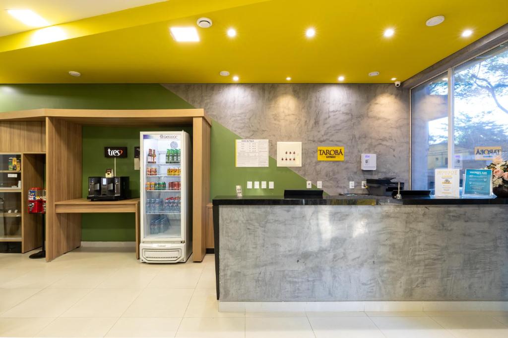 Vstupní hala nebo recepce v ubytování Tarobá Express