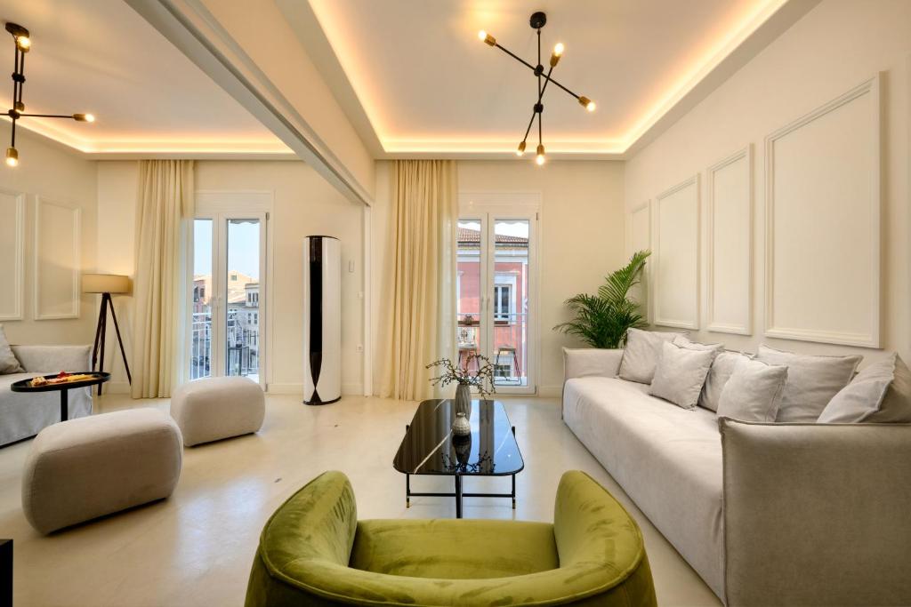 Posezení v ubytování San Rocco Suite