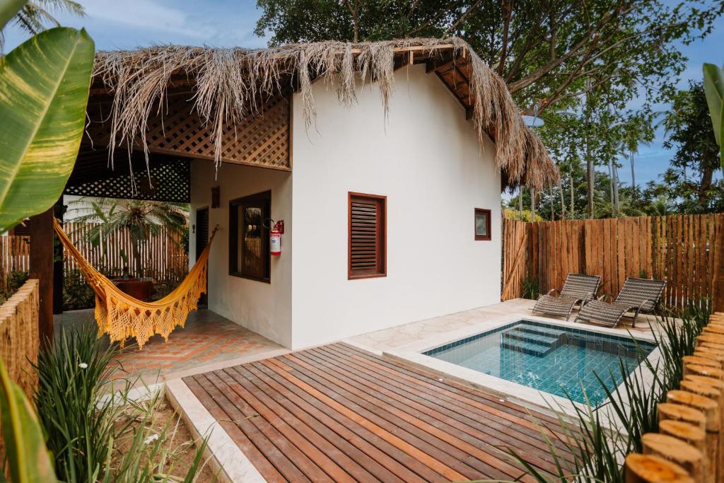 Bangalôs do Gameleiro - Bungalow Avec Vue Sur Le Jardin (2 Adultes)