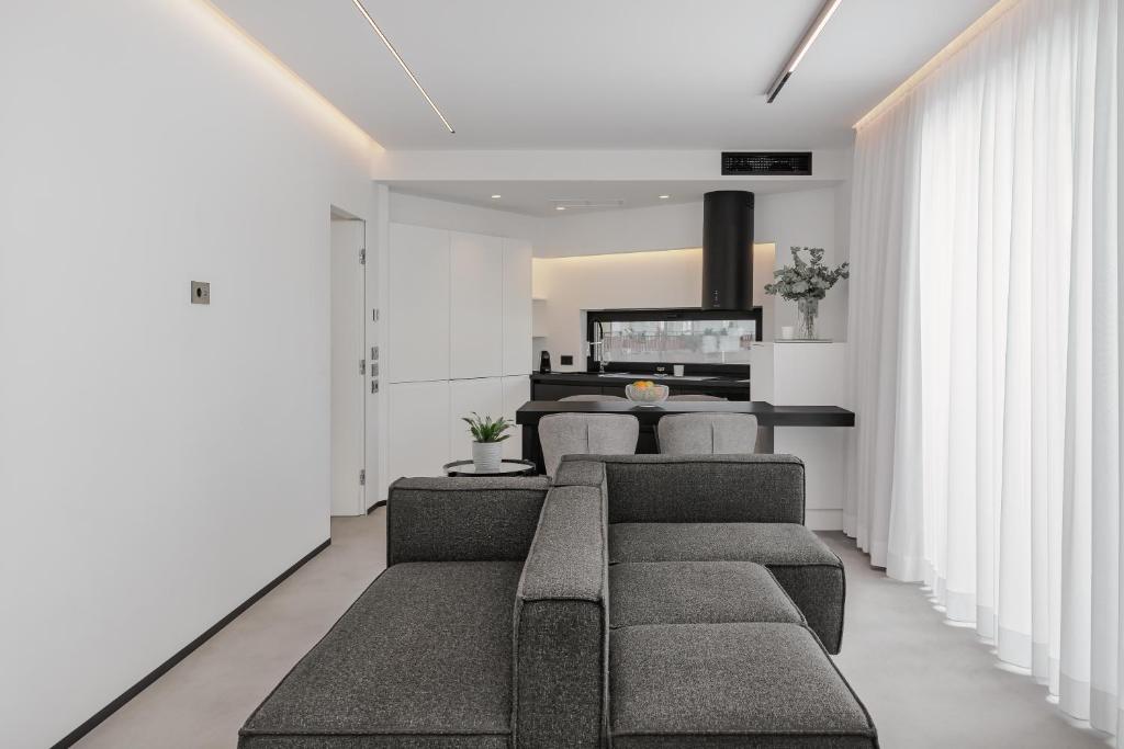 Posezení v ubytování No Stars - Premium Hotel Apartments