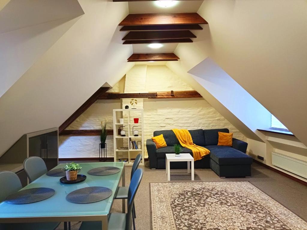 Old Town Charm One bedroom Spacious Loft Apartment nearby the Livu square