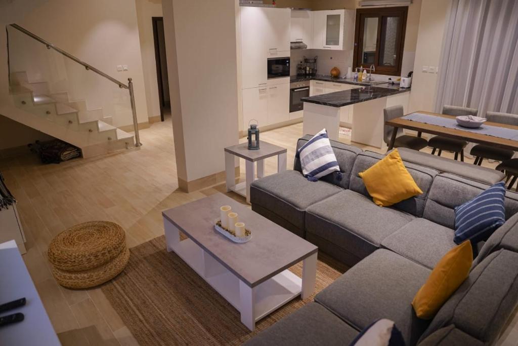 Posezení v ubytování Hawana Salalah Villa