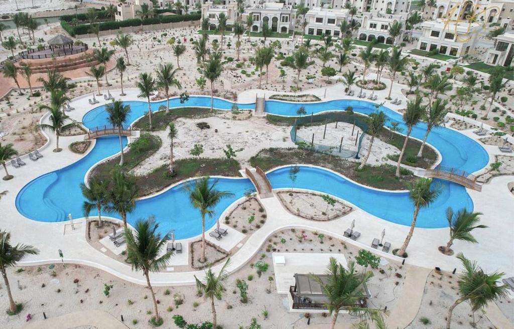 Bazén v ubytování Hawana Salalah Villa nebo v jeho okolí