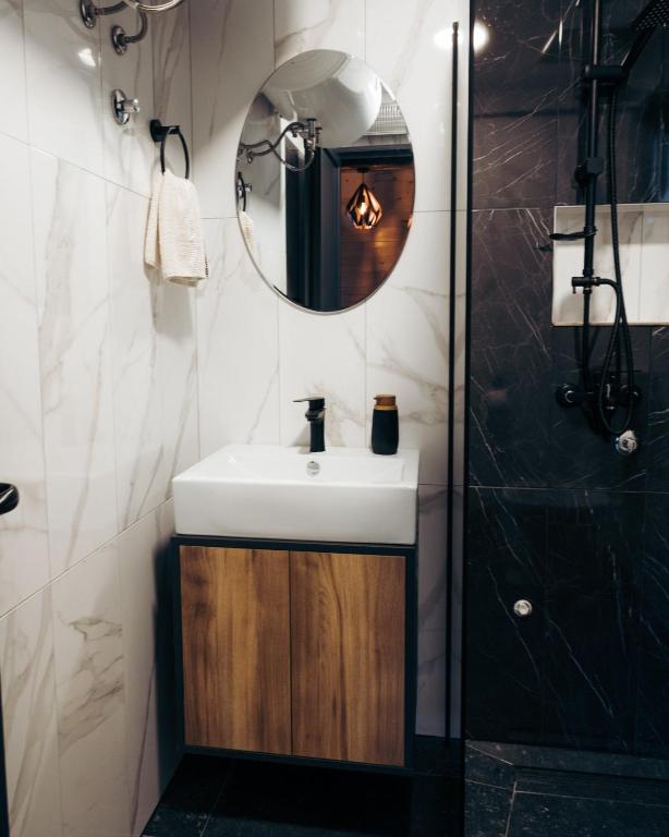Koupelna v ubytování Vila Helena -Apartman 2