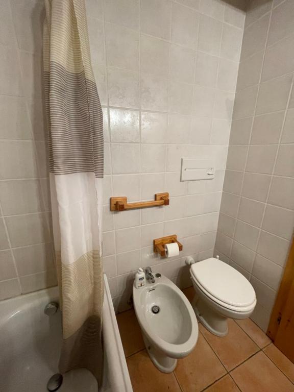 Koupelna v ubytování Sole Alto Marilleva