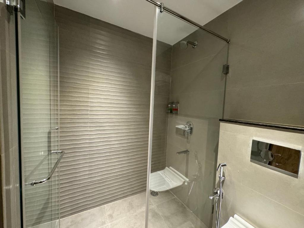 Koupelna v ubytování Hotel Devdeep Porvorim