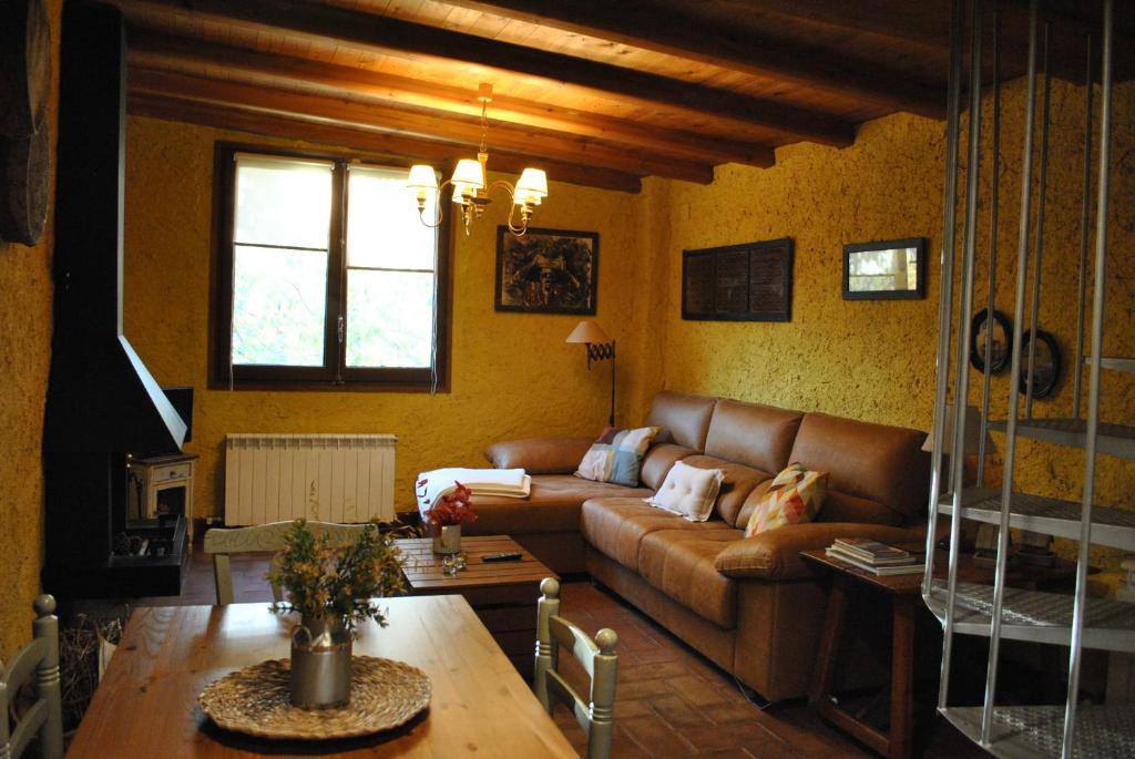 Posezení v ubytování Masia El Riscle - Moli Del Pont