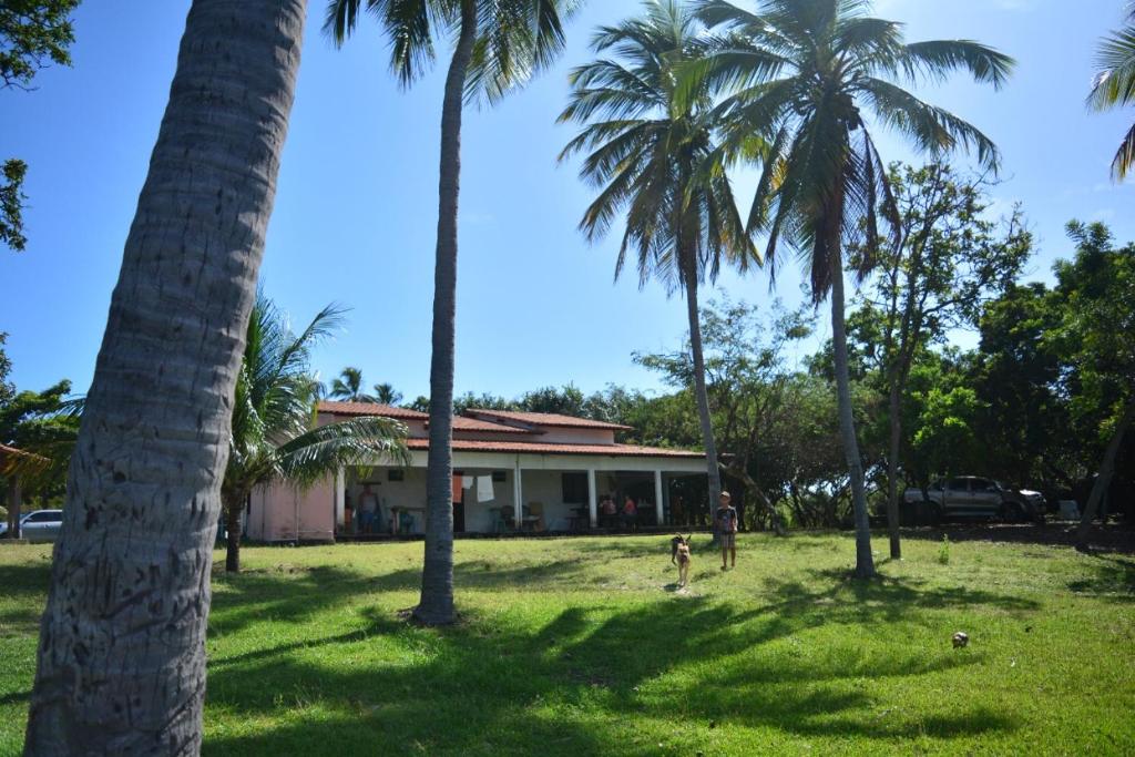 Zahrada ubytování Pousada Lagoa do Barreiro Azul